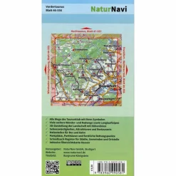 VORDERTAUNUS 1:25.000, BLATT 46-556 - Wanderkarte^ Wanderkarten Und Winterkarten|Wanderkarten Und Winterkarten