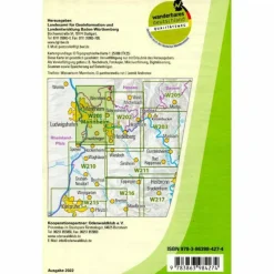 W201 WANDERKARTE 1:25 000 MANNHEIM^ Wanderkarten Und Winterkarten|Wanderkarten Und Winterkarten