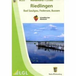 W253 WANDERKARTE 1:25 000 RIEDLINGEN^ Wanderkarten Und Winterkarten|Wanderkarten Und Winterkarten