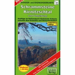WANDER- UND RADWANDERKARTE SCHRAMMSTEINE - Wanderkarte^ Fahrradkarten|Wanderkarten Und Winterkarten