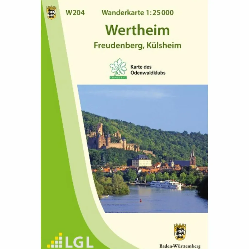 Wanderkarten Und Winterkarten|Wanderkarten Und Winterkarten*WANDERKARTE 1:25 000 WERTHEIM