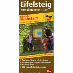 Wanderkarten Und Winterkarten|Wanderkarten Und Winterkarten*WANDERKARTE EIFELSTEIG 1 : 25 000 - Wanderkarte