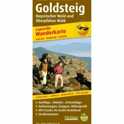 WANDERKARTE GOLDSTEIG 1 : 50 000 - Wanderkarte^ Wanderkarten Und Winterkarten|Wanderkarten Und Winterkarten