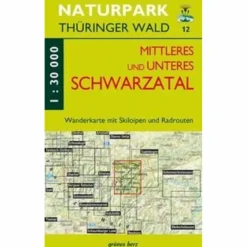 Wanderkarten Und Winterkarten|Wanderkarten Und Winterkarten*WANDERKARTE MITTLERES/UNTERES SCHWARZATAL