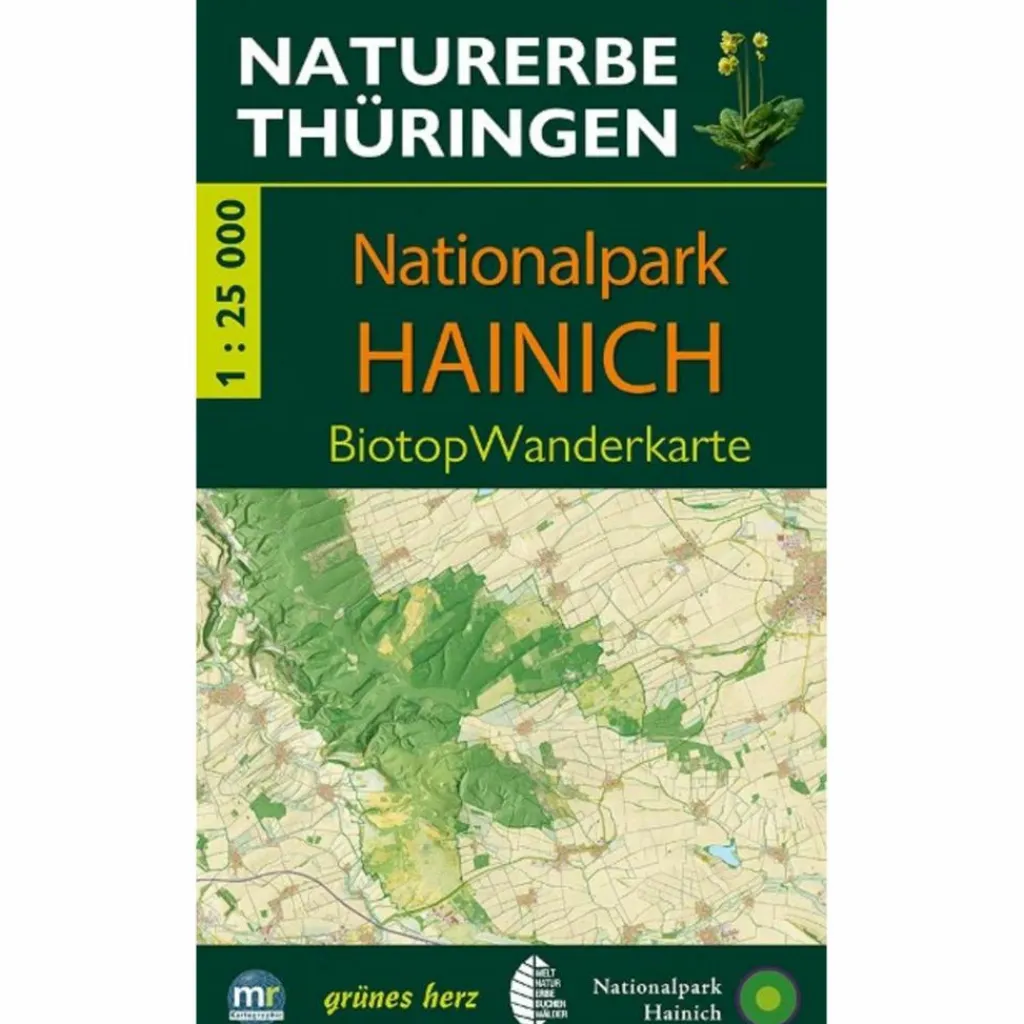 Wanderkarten Und Winterkarten|Wanderkarten Und Winterkarten*WANDERKARTE NATIONALPARK HAINICH
