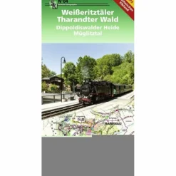 WEIßERITZTÄLER THARANDER WALD - Wanderkarte^ Fahrradkarten|Wanderkarten Und Winterkarten