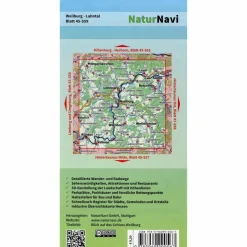 WEILBURG - LAHNTAL 1 : 25 000, BLATT 45- - Wanderkarte^ Wanderkarten Und Winterkarten|Wanderkarten Und Winterkarten