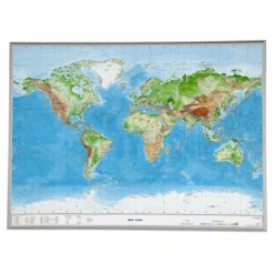 Wandkarten Und Poster*WELT GROSS 1 : 53.000.000 - Weltkarte