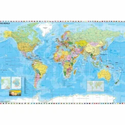WELTKARTE ENGLISCH - Karte^ Wandkarten Und Poster