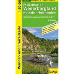 WESERBERGLAND 1:50.000 WANDER- UND FREIZEITKARTE - Wanderkarte^ Wanderkarten Und Winterkarten|Wanderkarten Und Winterkarten