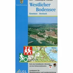 WESTLICHER BODENSEE. FREIZEITKARTE 1 : 5 - Wanderkarte^ Fahrradkarten|Wanderkarten Und Winterkarten