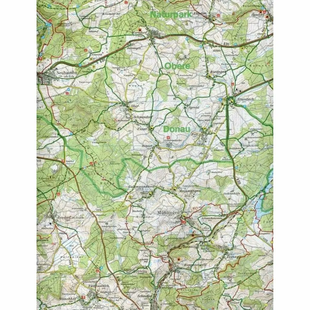 WESTLICHER BODENSEE. FREIZEITKARTE 1 : 5 - Wanderkarte^ Fahrradkarten|Wanderkarten Und Winterkarten