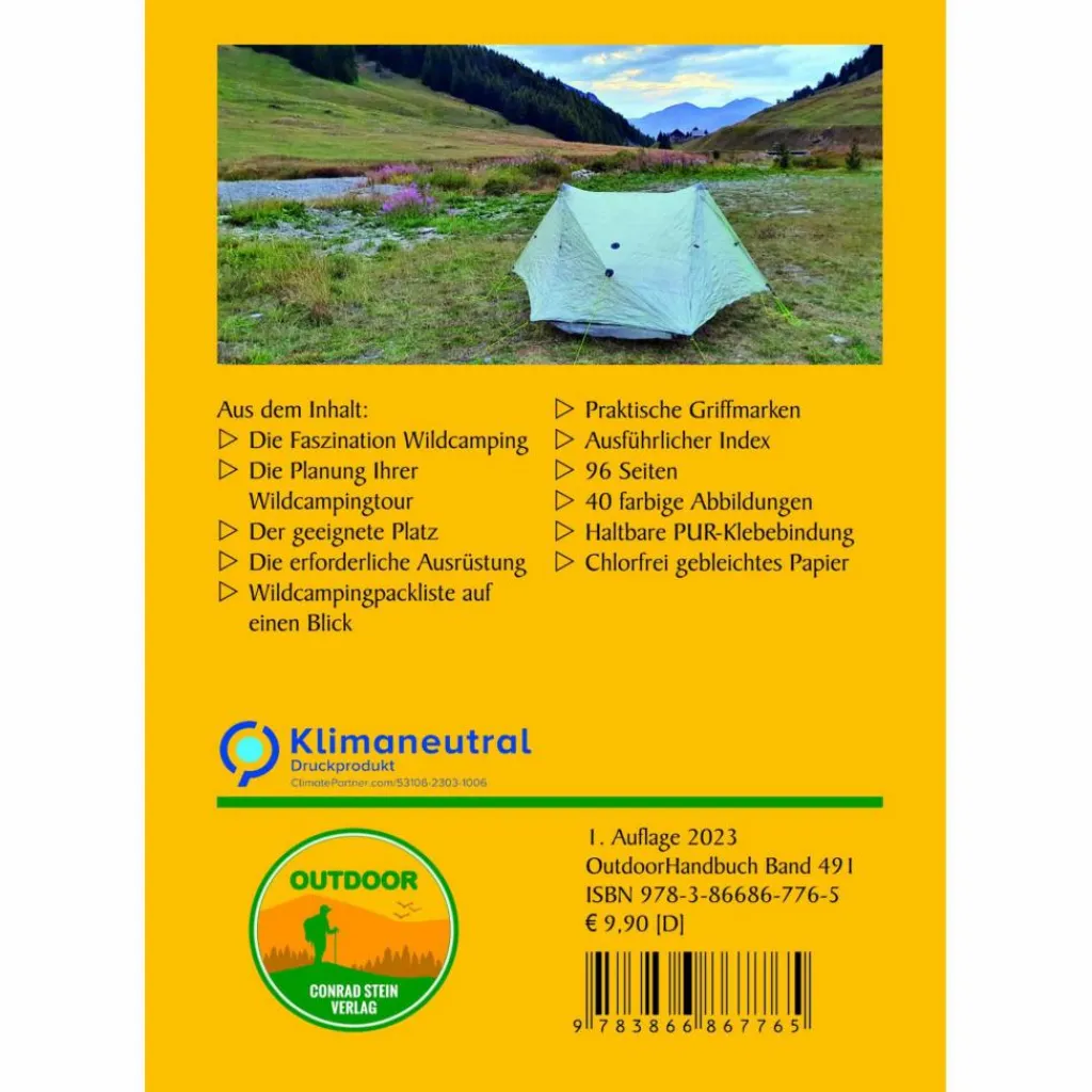 Outdoor Wissen: Tipps Und Techniken*WILDCAMPING BEIM BERGWANDERN - Ratgeber