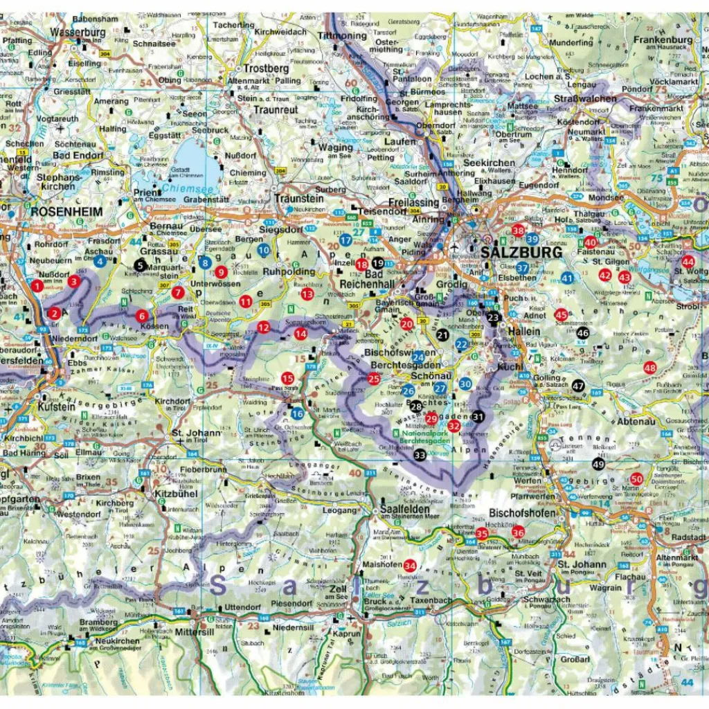 Wintersportführer*WINTERWANDERN BERCHTESGADEN - CHIEMGAU - SALZBURG - Wanderführer