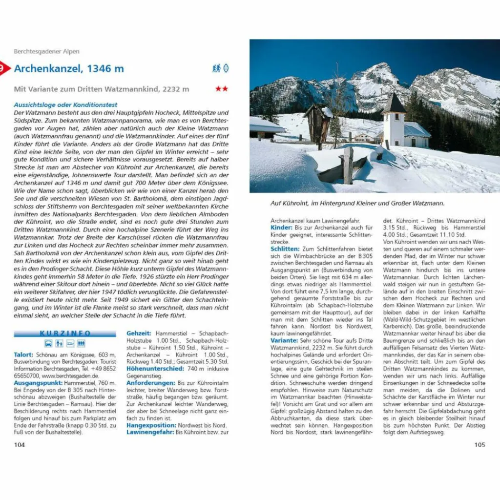 Wintersportführer*WINTERWANDERN BERCHTESGADEN - CHIEMGAU - SALZBURG - Wanderführer