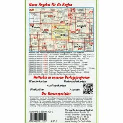 Fahrradkarten|Wanderkarten Und Winterkarten*WÄLDER UM GERA, EISENBERG, HERMSDORF UND - Wanderkarte