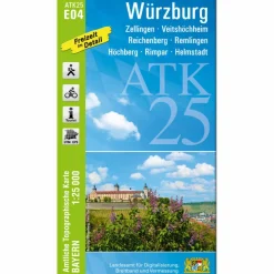 Fahrradkarten|Wanderkarten Und Winterkarten*WÜRZBURG 1:25 000 - Wanderkarte