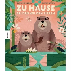 ZU HAUSE BEI DEN WILDEN TIEREN - Kinderbuch^Kinder Naturratgeber Und Sachbücher|Kinderbücher Und Jugendbücher